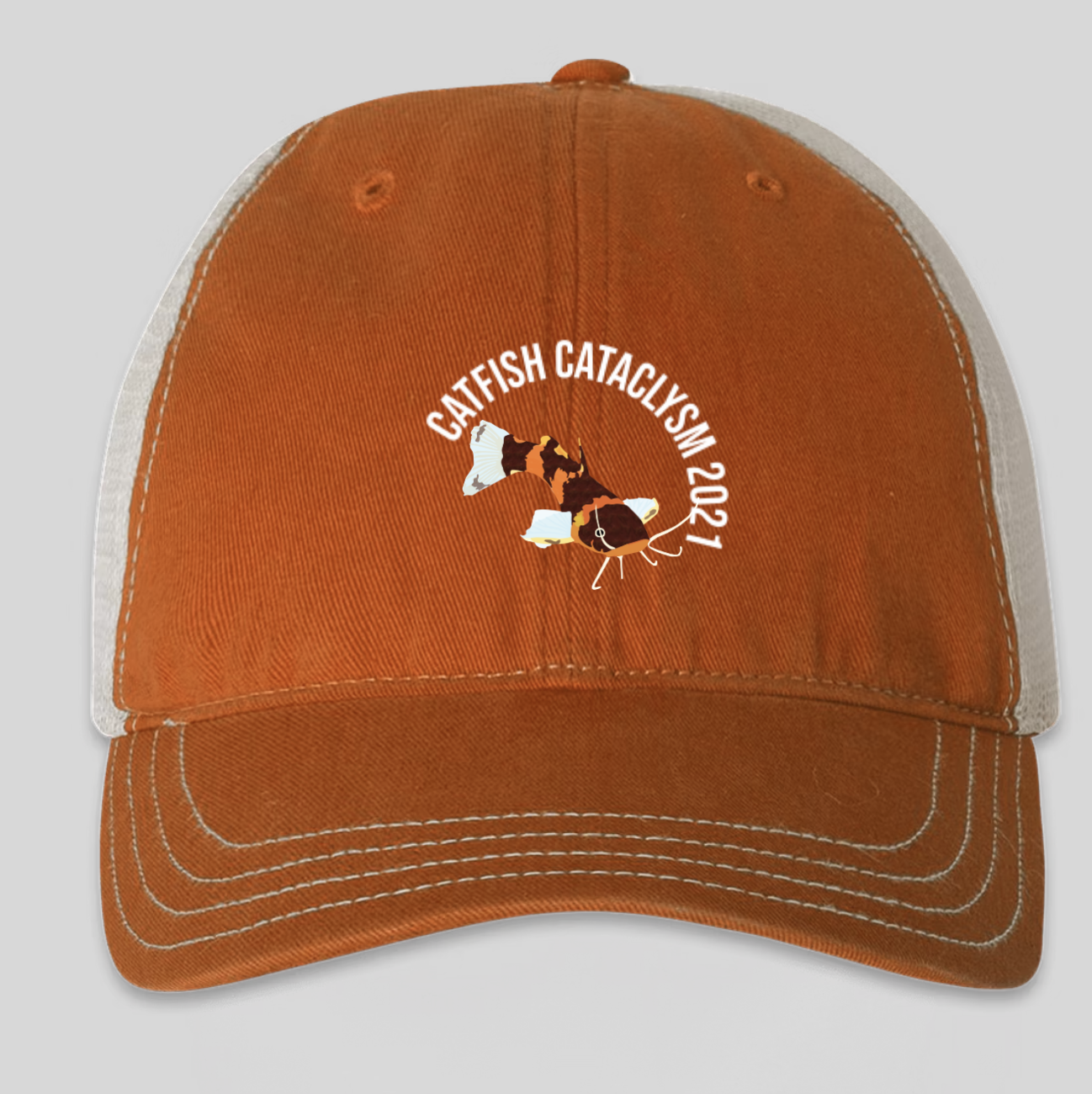 Photo of convention trucker hat